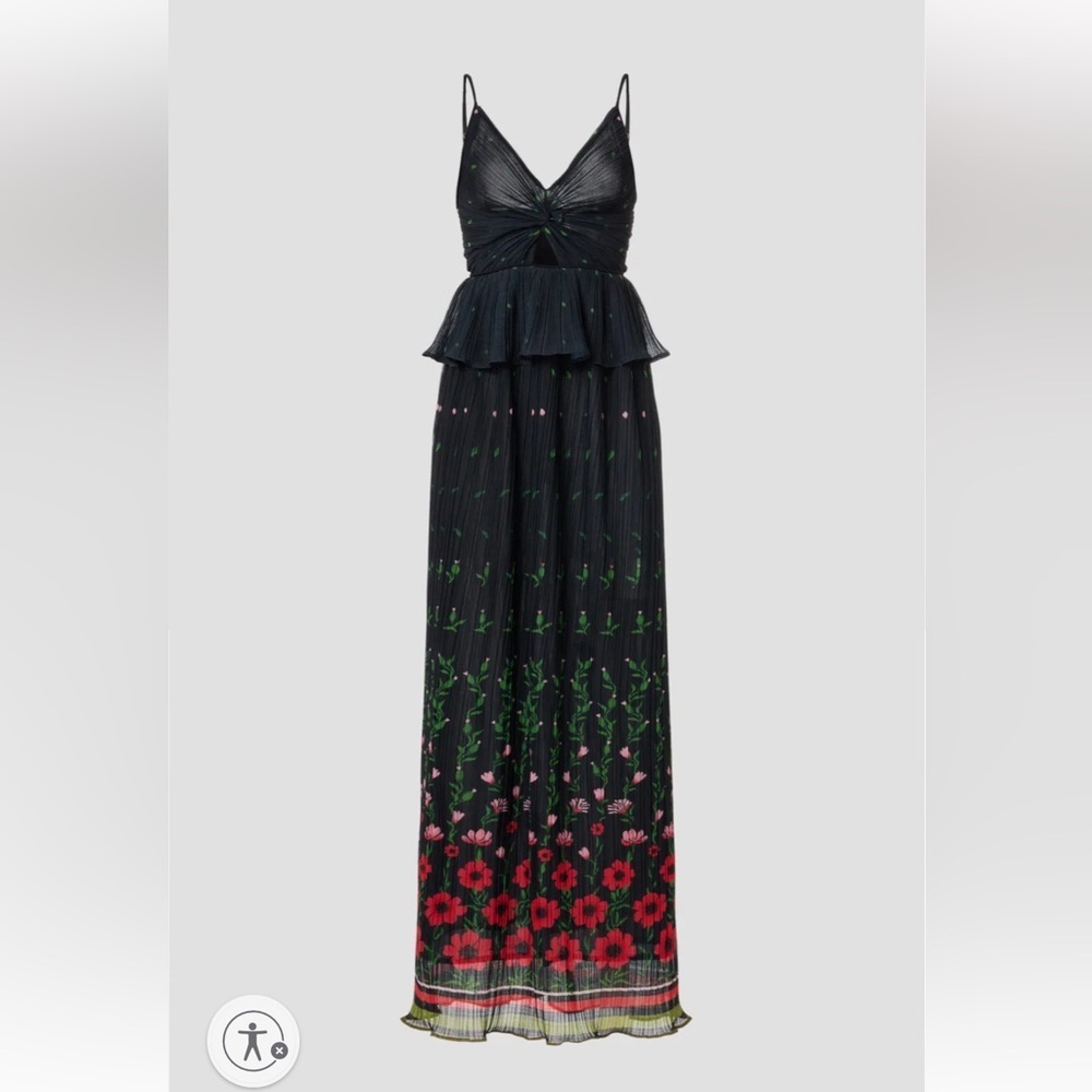 Sabina Musayev Selina Gown Sz M (poppy + pleats gown) - Picture 4 of 15